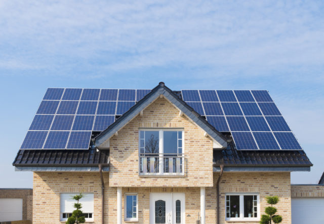 Solceller på bolig